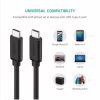 Дата кабель USB-C to USB-C 2.0m US286 3A Black Ugreen (10306) - Image 3