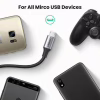 Дата кабель USB 2.0 AM to Micro 5P 1.0m US290 Aluminum Braid Black UGREEN (60146) - Image 4