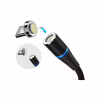 Дата кабель USB 2.0 AM to Lightning + Micro 5P + USB-C 1.0m Magnetic ColorWay (CW-CBUU038-BK) - Image 4