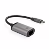 Перехідник USB-C to RJ45 Ethernet 1000Mbps Vinga (VCPATCLGB) - Image 2