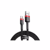 Дата кабель USB 2.0 AM to USB-C 2.0m 2A red-black Baseus (CATKLF-C91) - Image 3