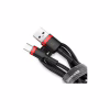 Дата кабель USB 2.0 AM to USB-C 3.0m 2A red-black Baseus (CATKLF-U91) - Image 2