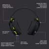 Навушники Logitech G435 Lightspeed Wireless Gaming Headset Black (981-001050) - Image 9