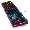 Клавіатура Vinga KBGM-100 LED Blue Switch USB Black (KBGM-100 Black) - Image 3