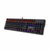 Клавіатура Vinga KBGM160 LED Outemu Blue USB Black (KBGM160 Black) - Image 2