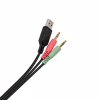 Наушники Vinga HSCU-100 Gaming LED Black (HSCU-100) - Image 10