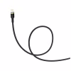 Дата кабель USB 2.0 AM to Lightning 1.0m spiral black ColorWay (CW-CBUL051-BK) - Image 2
