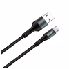 Дата кабель USB 2.0 AM to USB-C 1.0m nylon black ColorWay (CW-CBUC045-BK) - Image 2