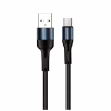 Дата кабель USB 2.0 AM to USB-C 1.0m nylon black ColorWay (CW-CBUC045-BK) - Image 5