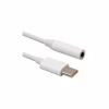 Переходник Lapara USB Type-C Male - Audio AUX mini jack 3,5 mm Female (LA-Type-C-Audio-3.5mm white) - Image 2