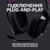 Наушники Logitech G535 Lightspeed Wireless Gaming Headset Black (981-000972) - Image 4