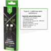 Дата кабель USB-C to Lightning 1.0m 3A 20W PVC Vinga (VCDCCL31) - Image 2