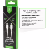 Дата кабель USB-C to Lightning 1.0m 3A 20W TPE Vinga (VCDCCLM231) - Image 2