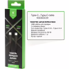 Дата кабель USB-C to USB-C 1.0m 60W PVC Vinga (VCDCCC31) - Image 2