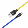 Дата кабель USB 2.0 AM to Lightning 1.0m National ColorWay (CW-CBUL052-BLY) - Image 3