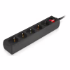 Сетевой фильтр питания REAL-EL RS-Protect M 3m, black (EL122300028) - Image 4