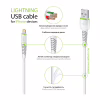 Дата кабель USB 2.0 AM to Lightning 2.0m CBFLEXL2 white Intaleo (1283126521416) - Image 4