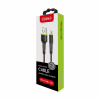 Дата кабель USB 2.0 AM to Micro 5P 2.0m CBFLEXM2 black Intaleo (1283126521430) - Image 2