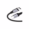 Дата кабель USB-C to USB-C 2.0m US261 18W Round Cable Nickel Plating Aluminum Shell Black Ugreen (50152) - Image 2