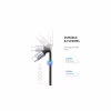 Дата кабель USB-C to USB-C 2.0m US261 18W Round Cable Nickel Plating Aluminum Shell Black Ugreen (50152) - Image 5