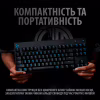 Клавіатура Logitech G PRO Mechanical Gaming USB UA Black (920-009392) - Image 4