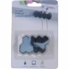 Тримач для кабелю Extradigital CC-963 Cable Clips, Black (KBC1808) - Image 4