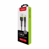 Дата кабель USB 2.0 AM to USB-C 2.0m CBFLEXT2 Black Intaleo (1283126521423) - Image 2