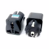 Перехідник US/UK/AU to EU Dynamode (EU Adapter black) - Image 3