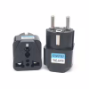 Перехідник US/UK/AU to EU Dynamode (EU Adapter black) - Image 4