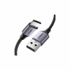 Дата кабель USB 2.0 AM to USB-C 3.0m 3.0A 18W US288 Space Gray Ugreen (60408) - Image 2