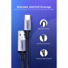 Дата кабель USB 2.0 AM to USB-C 3.0m 3.0A 18W US288 Space Gray Ugreen (60408) - Image 5
