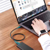 Дата кабель USB-C to USB-C 0.8m USB 4.0 THUNDERBOLTUS501 8K40Gbps Black Ugreen (30389) - Image 7