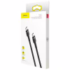 Дата кабель USB-C to USB-C 1.0m 3A 60W Cafule Black Baseus (CATKLF-GG1) - Image 4