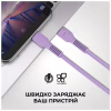 Дата кабель USB-C to USB-C 1.0m AR88 3A purple Armorstandart (ARM65291) - Image 3