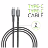 Дата кабель USB-C to USB-C 2.0m CBGPD100WTT2 100W Intaleo (1283126559570) - Image 3