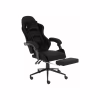 Кресло игровое GT Racer X-2324 Black Suede (X-2324 Fabric Black Suede) - Image 4
