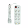 Мережевий фільтр живлення PowerPlant 5м, 10 розеток, USB, євро, 100% мідь (YS-N6065/5) (EX610556) - Image 2