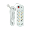 Мережевий фільтр живлення PowerPlant 10м, 10 розеток, USB, євро, 100% мідь (YS-N6065/10) (EX610563) - Image 2