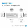 Комплект HP 230 Wireless UA White (3L1F0AA) - Image 2