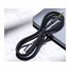 Кабель мультимедійний USB-C to 3.5mm M 1.0m black Choetech (AUX006) - Image 2