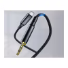 Кабель мультимедійний USB-C to 3.5mm M 1.0m black Choetech (AUX006) - Image 3
