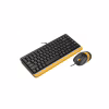 Комплект A4Tech F1110 USB Bumblebee (4711421987615) - Image 3