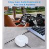 Перехідник USB-C to jack 3.5mm stereo audio (CDLA) 2.0m Choetech (AUX008-BK) - Image 6