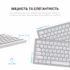 Клавіатура OfficePro SK1550 Wireless White (SK1550W) - Image 6