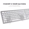 Клавіатура OfficePro SK1550 Wireless White (SK1550W) - Image 8