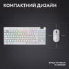 Клавіатура Logitech G PRO X TKL Lightspeed Tactile USB UA White (920-012148) - Image 10