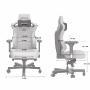 Крісло ігрове Anda Seat Kaiser 3 Fabric Size L Grey (AD12YDC-L-01-G-PV/F) - Image 12