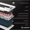 Клавиатура GamePro MK160W Hot-Swap Red Swich RGB USB UA White (MK160W) - Image 6