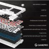 Клавіатура GamePro MK170B Hot-Swap Red Swich RGB USB UA Black (MK170B) - Image 6