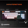 Клавіатура GamePro MK170B Hot-Swap Red Swich RGB USB UA Black (MK170B) - Image 10